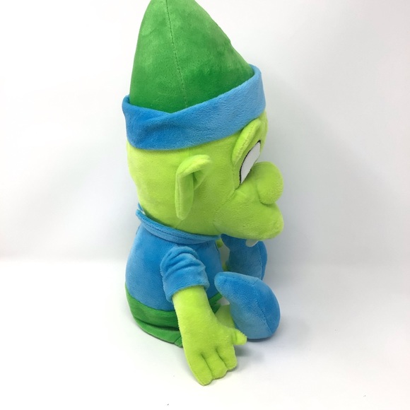 The Simpson Happy Green Elf Plush NWOT - Picture 5 of 9
